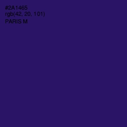 #2A1465 - Paris M Color Image