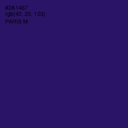 #2A1467 - Paris M Color Image