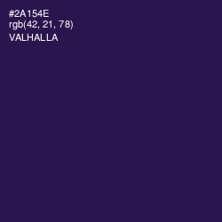 #2A154E - Valhalla Color Image
