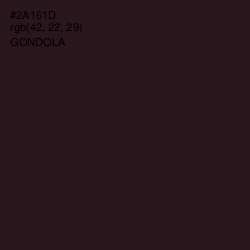 #2A161D - Gondola Color Image