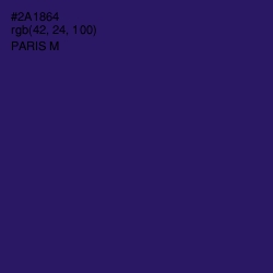 #2A1864 - Paris M Color Image