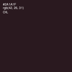 #2A1A1F - Oil Color Image