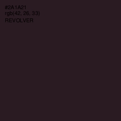 #2A1A21 - Revolver Color Image