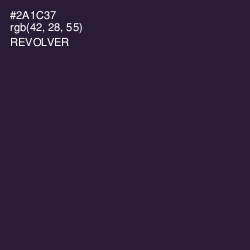 #2A1C37 - Revolver Color Image
