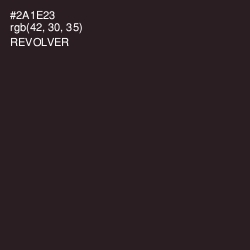 #2A1E23 - Revolver Color Image