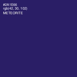 #2A1E66 - Meteorite Color Image