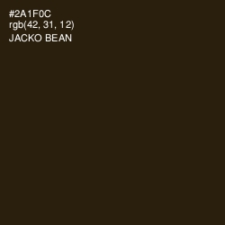 #2A1F0C - Jacko Bean Color Image