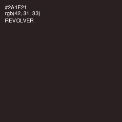 #2A1F21 - Revolver Color Image