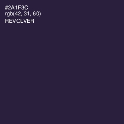 #2A1F3C - Revolver Color Image