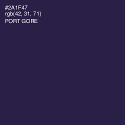 #2A1F47 - Port Gore Color Image