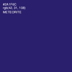 #2A1F6C - Meteorite Color Image