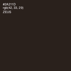 #2A211D - Zeus Color Image
