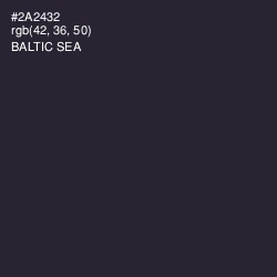 #2A2432 - Baltic Sea Color Image