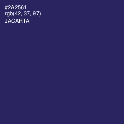#2A2561 - Jacarta Color Image