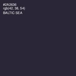 #2A2636 - Baltic Sea Color Image
