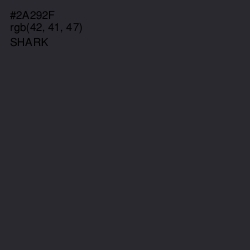 #2A292F - Shark Color Image