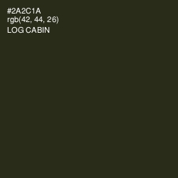 #2A2C1A - Log Cabin Color Image