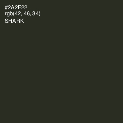 #2A2E22 - Shark Color Image