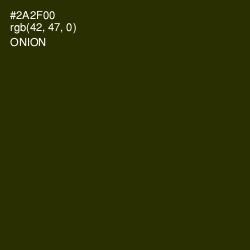 #2A2F00 - Onion Color Image