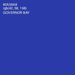 #2A3AA8 - Governor Bay Color Image