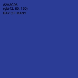 #2A3C96 - Bay of Many Color Image