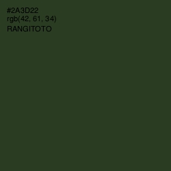 #2A3D22 - Rangitoto Color Image