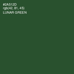 #2A512D - Lunar Green Color Image