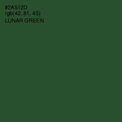 #2A512D - Lunar Green Color Image