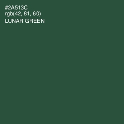 #2A513C - Lunar Green Color Image