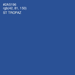 #2A5196 - St Tropaz Color Image