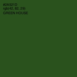 #2A521D - Green House Color Image