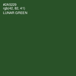 #2A5229 - Lunar Green Color Image