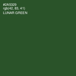 #2A5329 - Lunar Green Color Image
