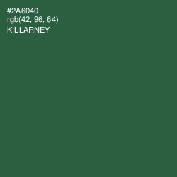 #2A6040 - Killarney Color Image