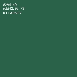 #2A6149 - Killarney Color Image