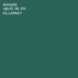 #2A6259 - Killarney Color Image