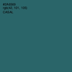 #2A6569 - Casal Color Image