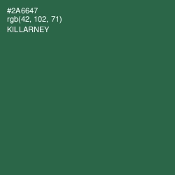 #2A6647 - Killarney Color Image