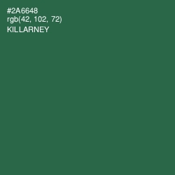 #2A6648 - Killarney Color Image