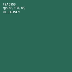 #2A6956 - Killarney Color Image