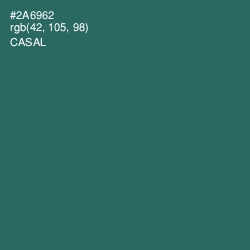 #2A6962 - Casal Color Image