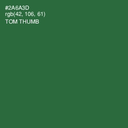 #2A6A3D - Tom Thumb Color Image