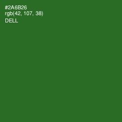 #2A6B26 - Dell Color Image