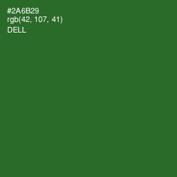 #2A6B29 - Dell Color Image