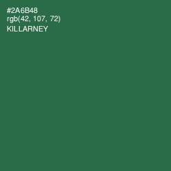 #2A6B48 - Killarney Color Image
