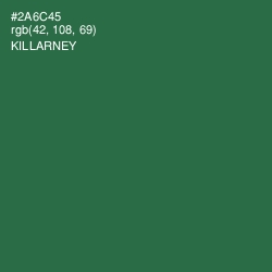 #2A6C45 - Killarney Color Image
