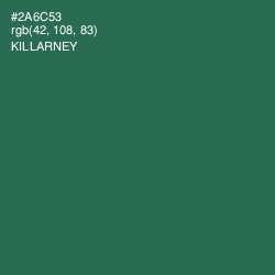 #2A6C53 - Killarney Color Image