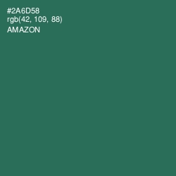 #2A6D58 - Amazon Color Image