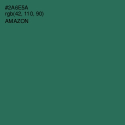 #2A6E5A - Amazon Color Image