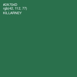 #2A704D - Killarney Color Image